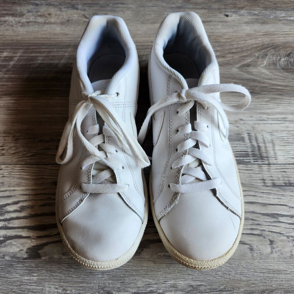 (9.5) Nike Women's Court Royale Shoes 'Triple White'